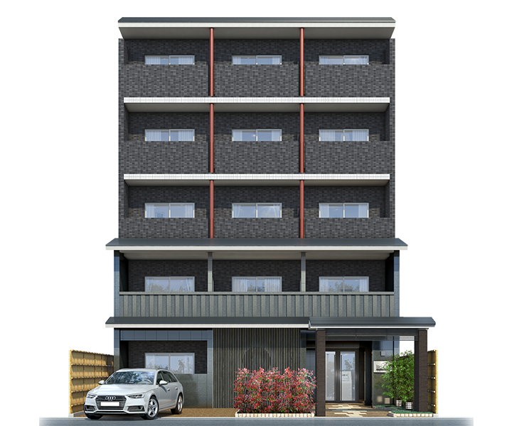 べラジオ 京都鞍馬口　パース