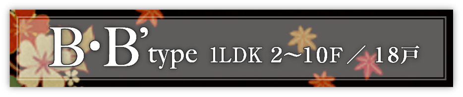 ベラジオ 雅び　京都三条通｜B・B'タイプ